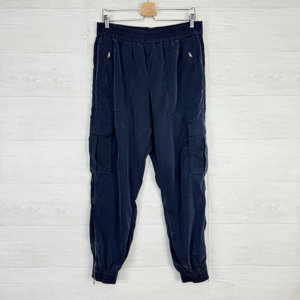 Polo Ralph Lauren Utility Cargo Jogger Pants Men Large Navy Lightweight Outdoor - Picture 14 of 14